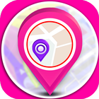 GPS地圖, 導航, 方向路線查找器, 世界地圖 圖標