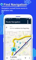 GPS Voice Navigation & Live Street view Affiche