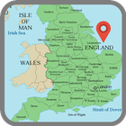 Map of England icône