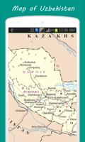 Map of Uzbekistan ảnh chụp màn hình 1