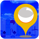 Cartes hors ligne et navigation vocale GPS icône