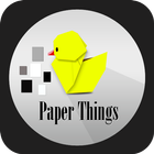 Paper origami all things 2019 step by step ícone