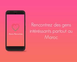 MarocRencontres -Appli de rencontres 100% gratuite Affiche