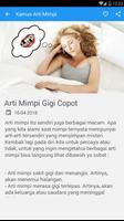 2 Schermata Kamus Arti Dari Mimpi