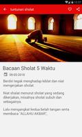 Bacaan Sholat Dan Surat pendek اسکرین شاٹ 2