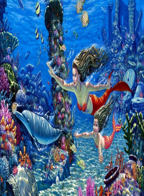 Android için Deniz Kızı Duvar Kağıdı APK�yı İndir