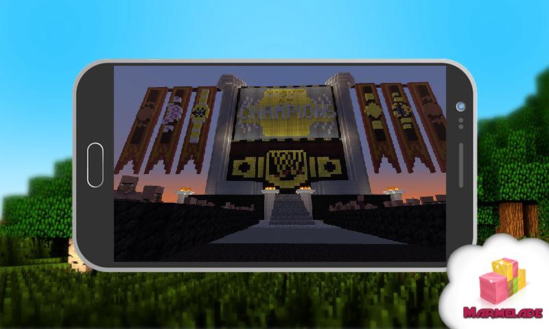 Map Arena Wwe Raw In Minecraft For Android Apk Download