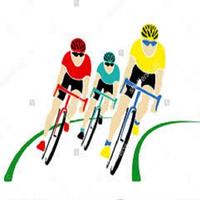 سباق الدراجات  Cycling speed poster