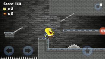 Sponge super Adventure Run capture d'écran 3