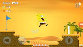 Sponge super Adventure Run capture d'écran 2