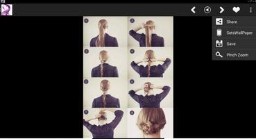 Hairstyles haircut & tutorials ポスター