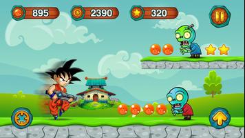 Clash Goku Zombie اسکرین شاٹ 3