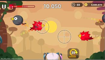 Bird Crush - gun shooting game capture d'écran 1