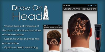 Draw On Head HairStyle 截圖 1