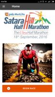 Satara Hill Half Marathon Affiche