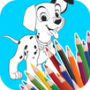 Coloring book Dalmatians dog APK