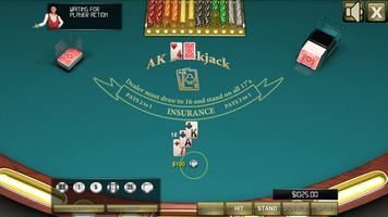 AK Blackjack 截图 1