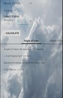 FoV and DoF Calculator plakat