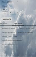 FoV and DoF Calculator screenshot 2