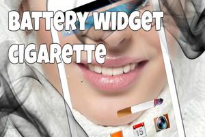 Battery Widget Cigarette ảnh chụp màn hình 1
