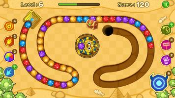 Jungle Marble Blast تصوير الشاشة 2