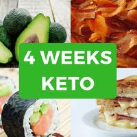 Ketogenic Diet Plan - 4 Weeks Affiche