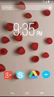 برنامه‌نما Sweet Raspberry Live Wallpaper عکس از صفحه