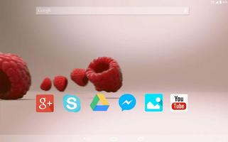 Sweet Raspberry Live Wallpaper ảnh chụp màn hình 3