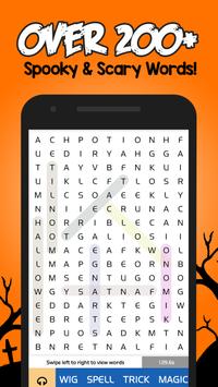 halloween word search puzzle apk screenshot
