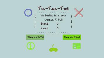 Tic-Tac-Toe(Jogo da Velha) capture d'écran 1
