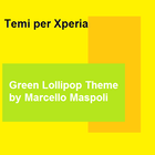 Tema Xperia™ Lollipop Verde icône