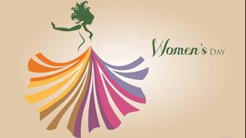 Happy Women's Day Greetings Affiche