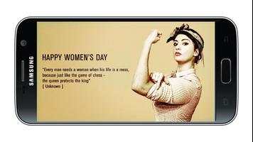 Happy Women's Day Greetings capture d'écran 1