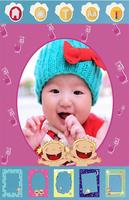 برنامه‌نما Baby photo frames for kids عکس از صفحه