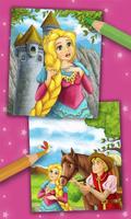Rapunzel coloring pages to improve creativity screenshot 3