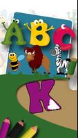 Alphabet Coloring Book Games - Tìm hiu Letters ảnh chụp màn hình 1