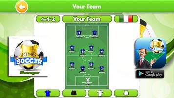 پوستر King Soccer Manager