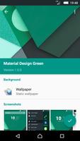 Material Green (Xperia Theme) syot layar 3