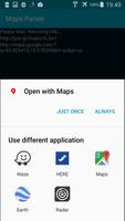 Maps Parser syot layar 1