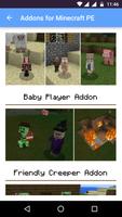 Addons for Minecraft PE poster