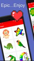 Cross Stitch Pixel Coloring Book ภาพหน้าจอ 1
