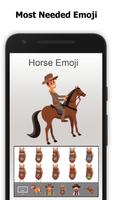 Horse Emoji Lite - Equestrian Sticker اسکرین شاٹ 3