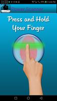 Fingerprint Man Power Scanner Prank Affiche