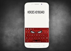 Avengers keyboard Affiche