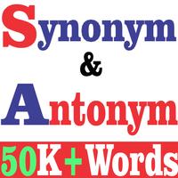 Synonym & Antonym Dictionary Affiche
