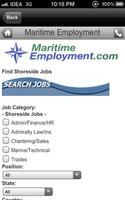 Maritime Job Search Affiche