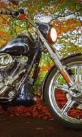 Thèmes Harley Davidson Moto Fonds d'écran Affiche
