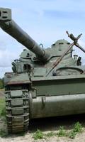 Wallpaper tank AMX 13 Perancis poster