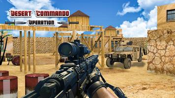 Commando Desert Operation Affiche