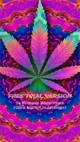 Psychedelic Marijuana Live Wallpaper FREE Poster